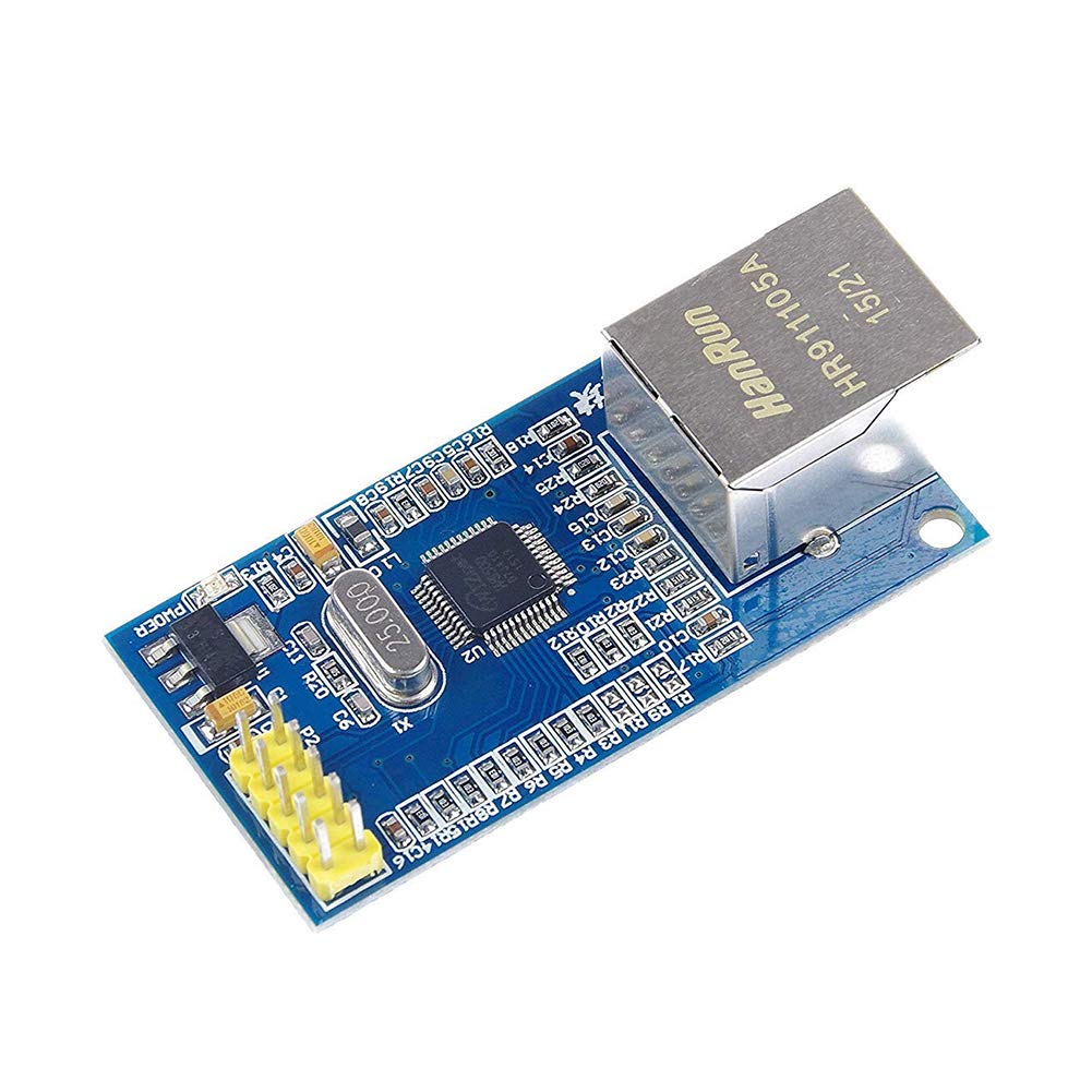 Taidacent Ethernet Network Module W5500 Full Hardware TCP IP Protocol Stack Without Code 51/STM32 Ethernet Microcontroller Transmission Rate