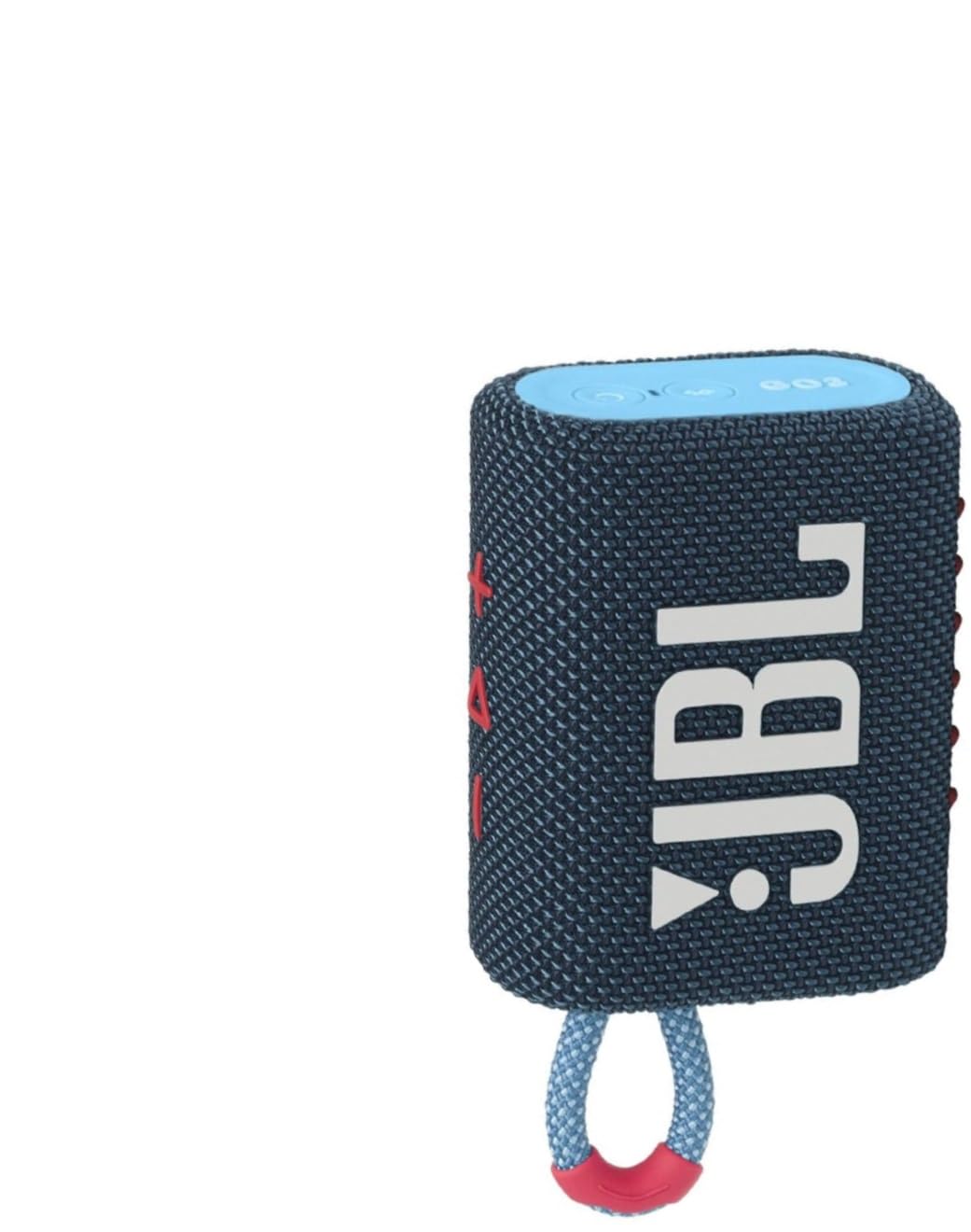 JBL Go 3 Portable Waterproof Wireless IP67 Dustproof Outdoor Bluetooth Speaker (Blue Pink)
