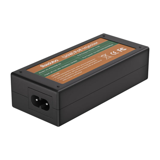 2.5Gb PoE+ Injector Adapter 30W 48~55V, IEEE 802.3at/af Compliant, Converts Non-PoE to PoE Network, 100/1000/2500Mbps RJ45, Up to 328 ft, Plug & Play