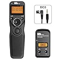 Wireless Remote Shutter Release Cable Wired Timer Remote Control TW-283DC0 Compatible for Nikon D850 D810 D800 D700 D500 D300 D300s D200 D40s D800E