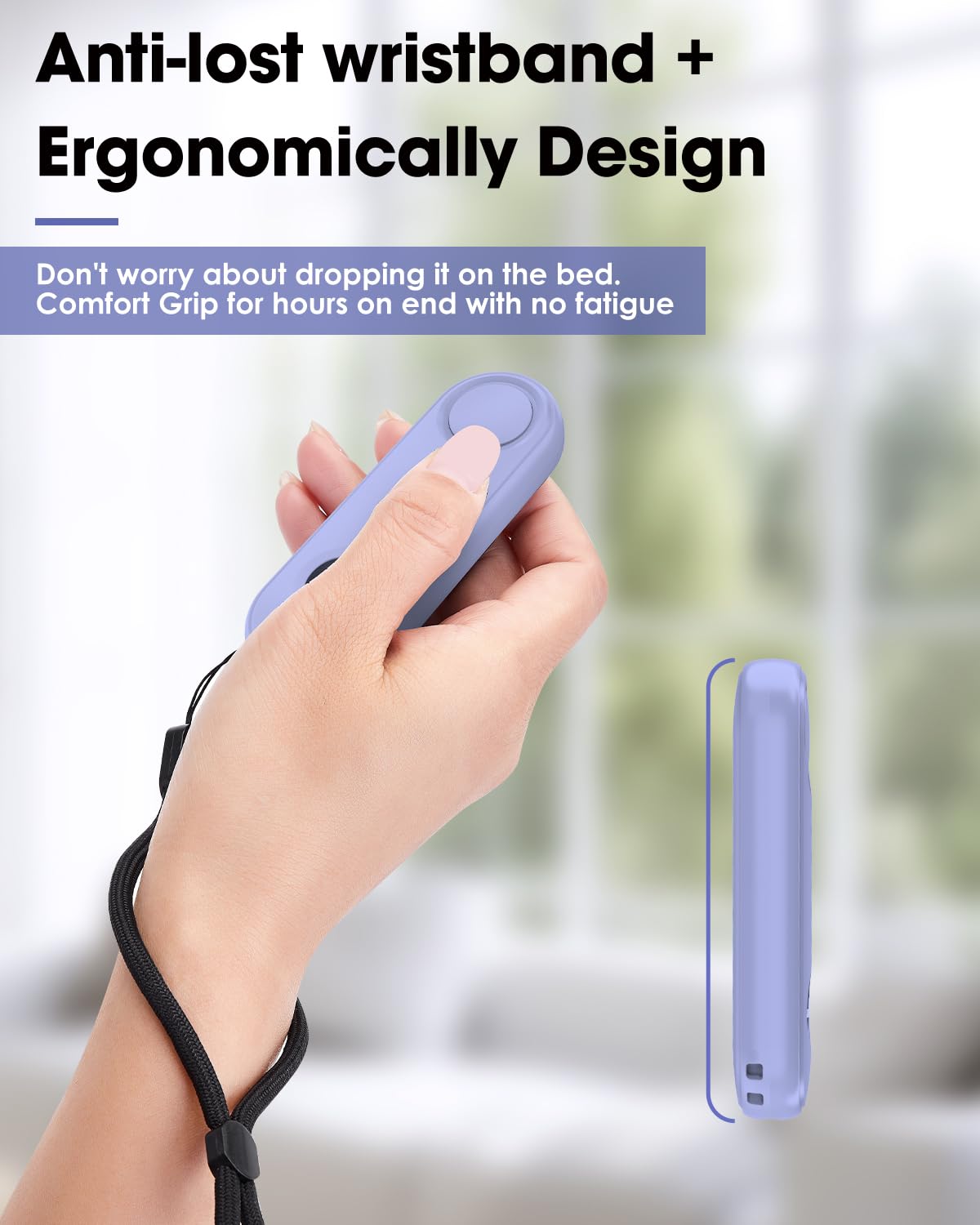 Inncarvs Remote Page Turner for Kindle Reading Accessories, Clicke for iPad iPhone Android Tablets E-Book Reading Noels, Camera Remote Shutter Selfie