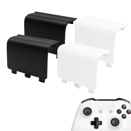 KELIFANG Replacement Battery Cover Door Compatible with Xbox One, One S, One X Controller, Battery Back Shell Repair Part Compatible with Xbox