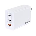 TT&C USB C Charger Block 100W (Total Output), 3-Port GaN PPS Fast Charging Station, Type C Plug Brick Compatible with iPhone 17 16 15 Pro Max, MacBook