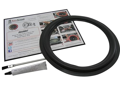 B & W 12 Inch Subwoofer Foam Speaker Repair Kit FSK-12Ji-1 (Single)
