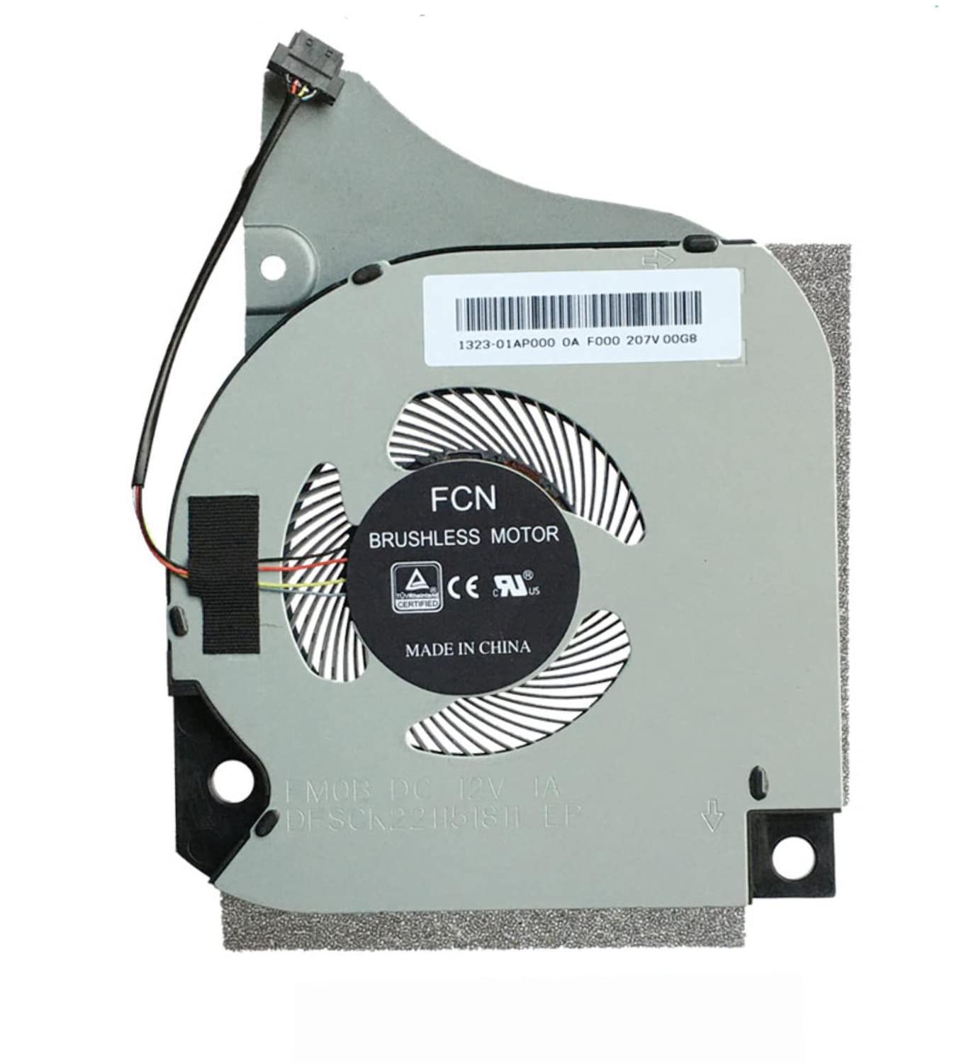 Fleshy Leaf CPU+GPU Cooling Fan Replacement for Dell G5-5590 G7-7590 G7-7790 G5 5590 G7 7590 7790 P82F 12V Series 006KT2 0C04TH DFSCK221151811 FM0B