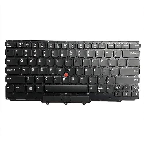 GinTai Backlit Keyboard Replacement for Lenovo ThinkPad X1 Yoga Gen 2nd 3rd (2017 2018) US 20JD/ 20JE/ 20JF/ 20JG 01HY919 01HY959 01HY879 01HY839