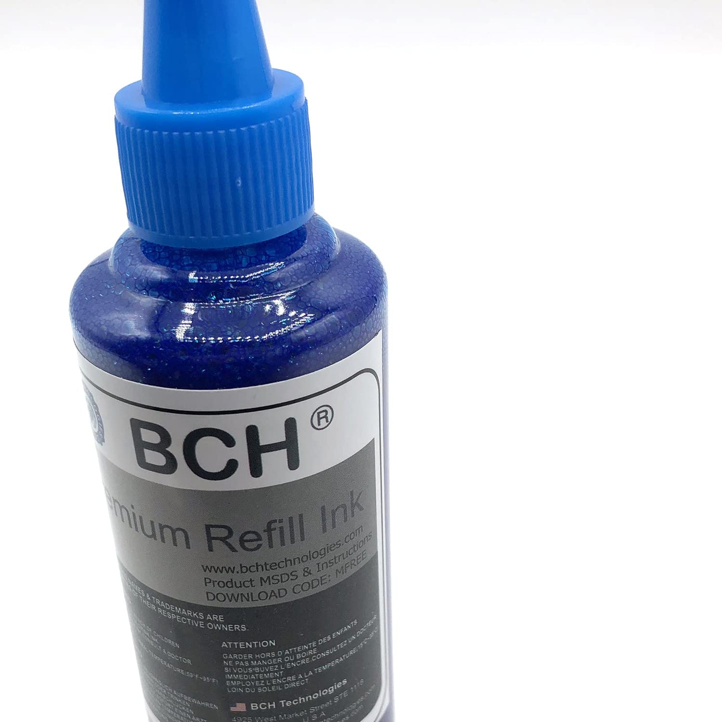 BCH Premium DTF Printer Ink - 100 ml Cyan for Inkjet Direct to Film Heat Transfer Printing…