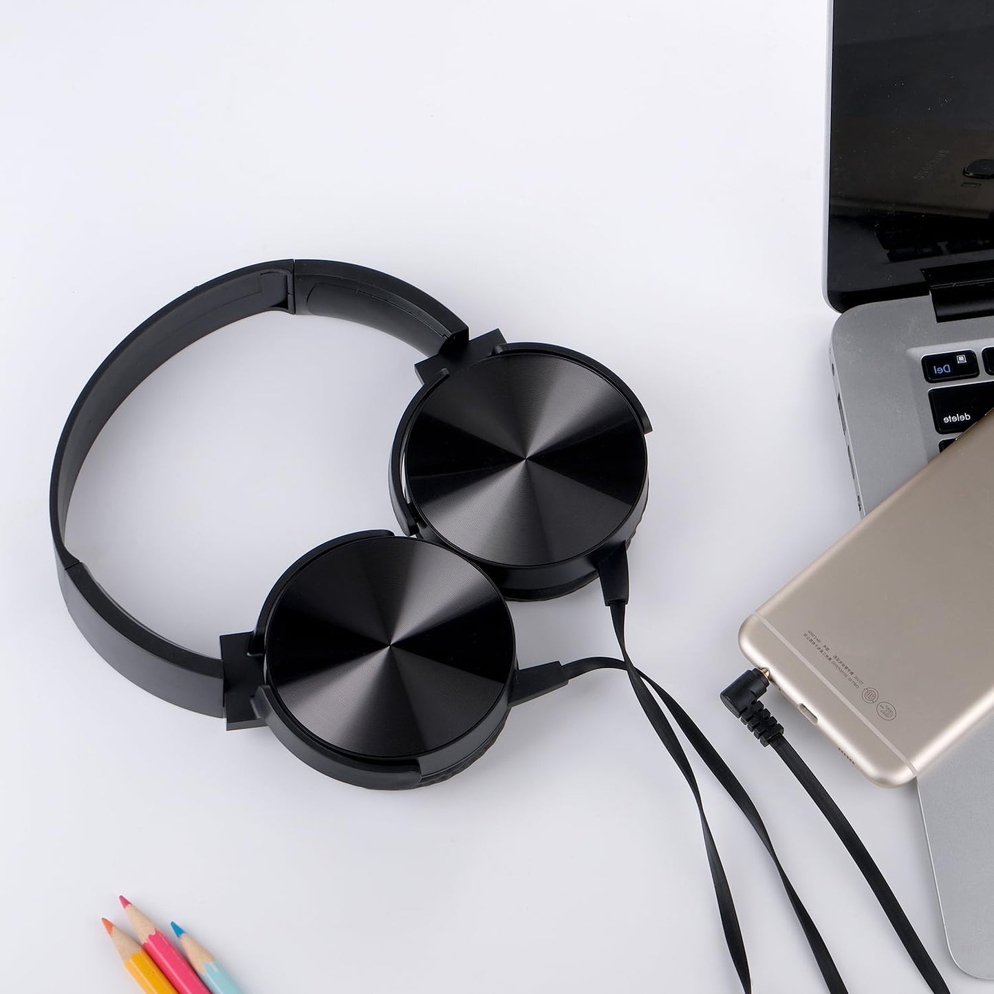 Yoley Classroom Headphones Bulk 10 Pack,Students On Ear Headsets,Comfy Swivel Earphones for Computer,School,Library,Airplane,for Online Learning