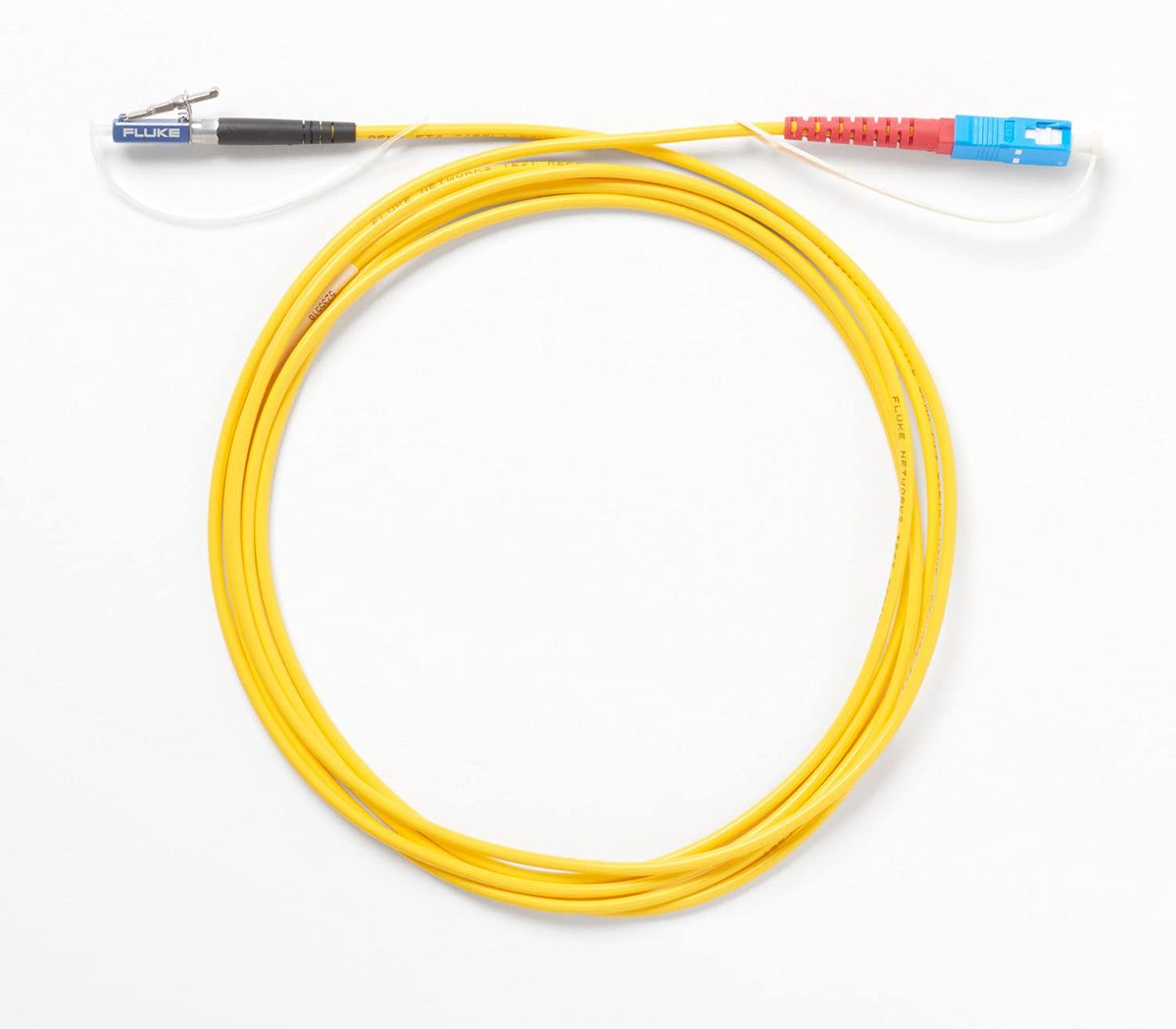 Fluke Networks Single-Mode Compliant Test Reference Cord (2 m) for Testing 9 µm LC terminated fibers (SC/Metal LC)