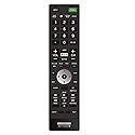 Universal Remote Control RMT-TX100U Replacement for Sony-TV-Remote All Sony LCD LED UHD HDTV Bravia Smart TVs - No Programming Required