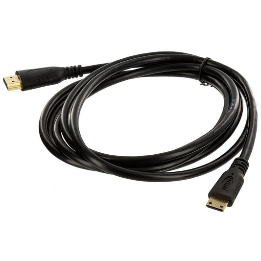 TacPower HDMI to Mini HDMI Cable For Canon EOS Rebel T3i T2i T1i 60D 7D 5D Mark II Camera