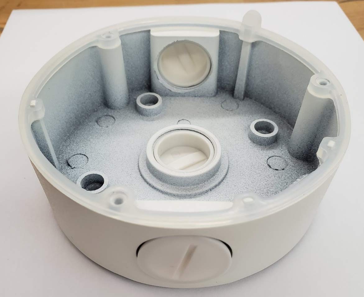 Kenuco CB110 DS-1280ZJ-DM18 Conduit Base for Hik-compatible Dome Camera DS-2CD2143G0-I, DS-2CD2183G0-I, DS-2CD2185FWD-I (1 Pack)