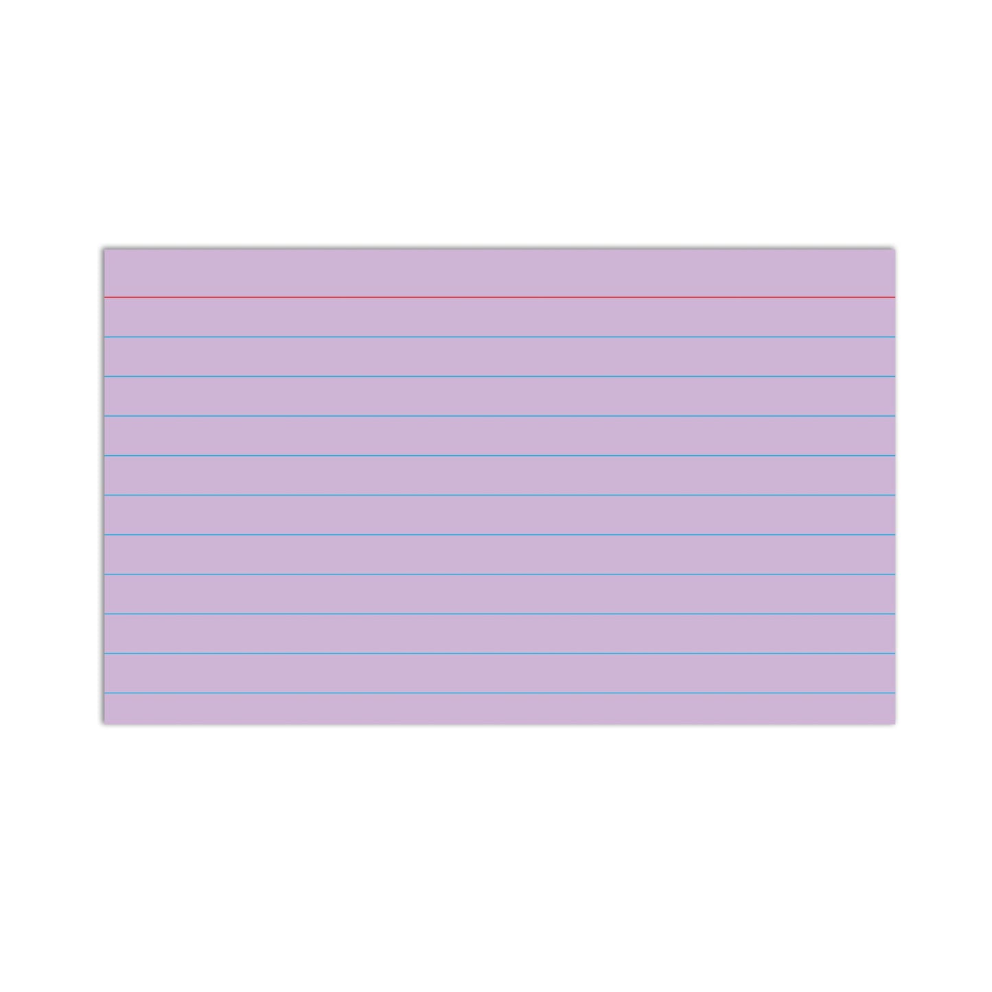 C-Line 3” x 5” Index Cards, Assorted Colors, Ruled, 100/PK (48810)