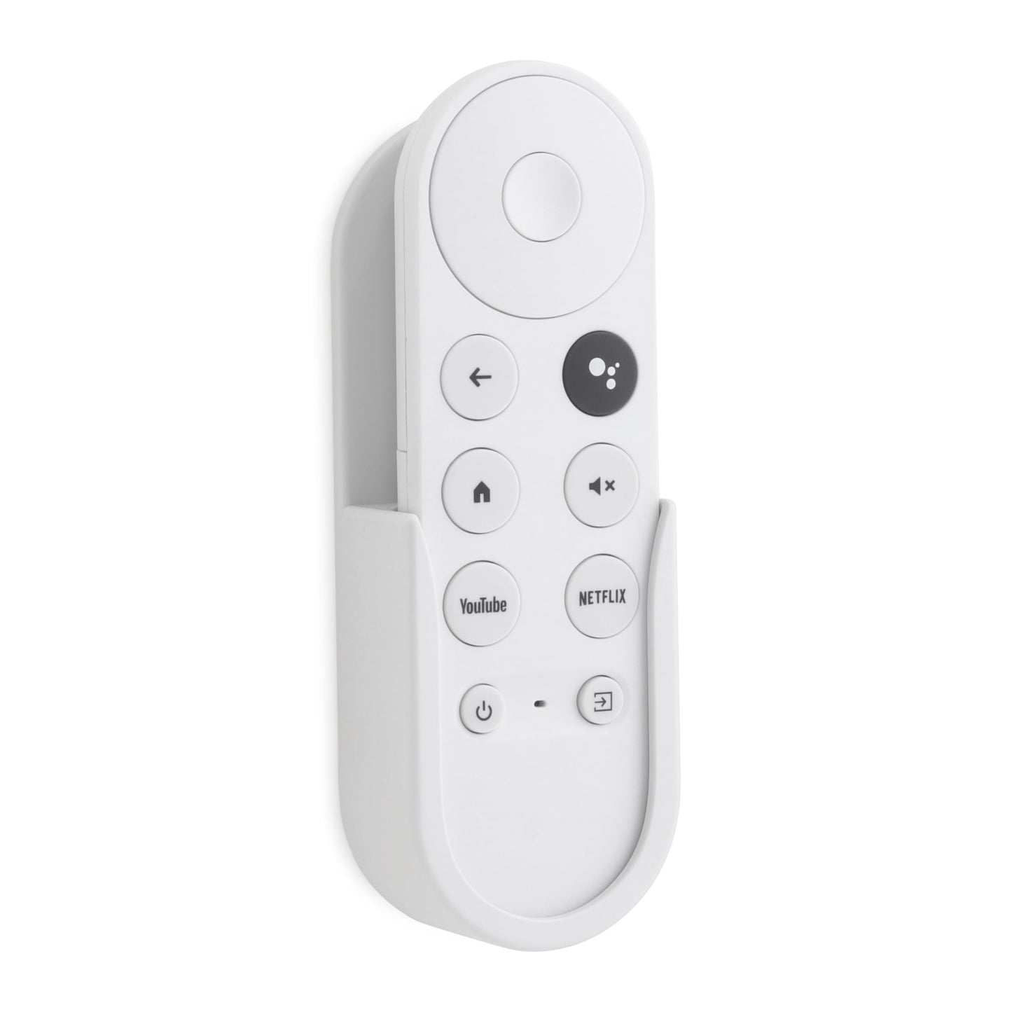 LEFXMOPHY for Google Chromecast Remote Holder 2020 2022, Wall Mount for Google Streamer 4K 2024 Remote Control No-Drill Stand