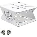 V-Fiabilidad CCTV Security Camera Mounting Bracket Steel,Duckbill 2D Joint Connector Video Surveillance Camera Mounts Support For CCTV Surveillance