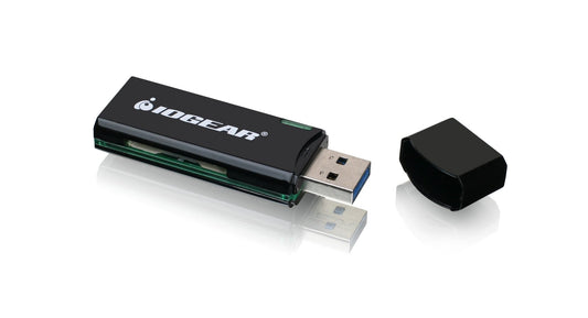 IOGEAR SuperSpeed USB 3.0 SD/Micro SD Card Reader/Writer, GFR304SD