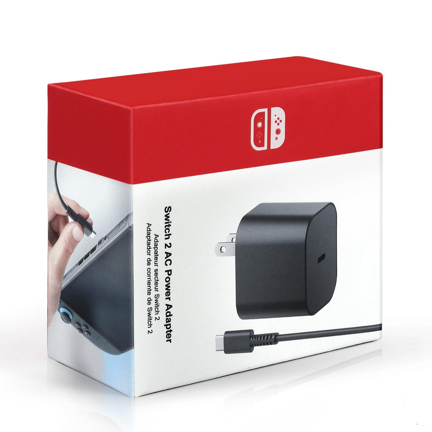 Switch 2 Charger - 20V 3A 60W Replacement Fast Charging Power Adapter Accessories with 5FT USB C Cable, Original IC Module for Switch OLED, Lite