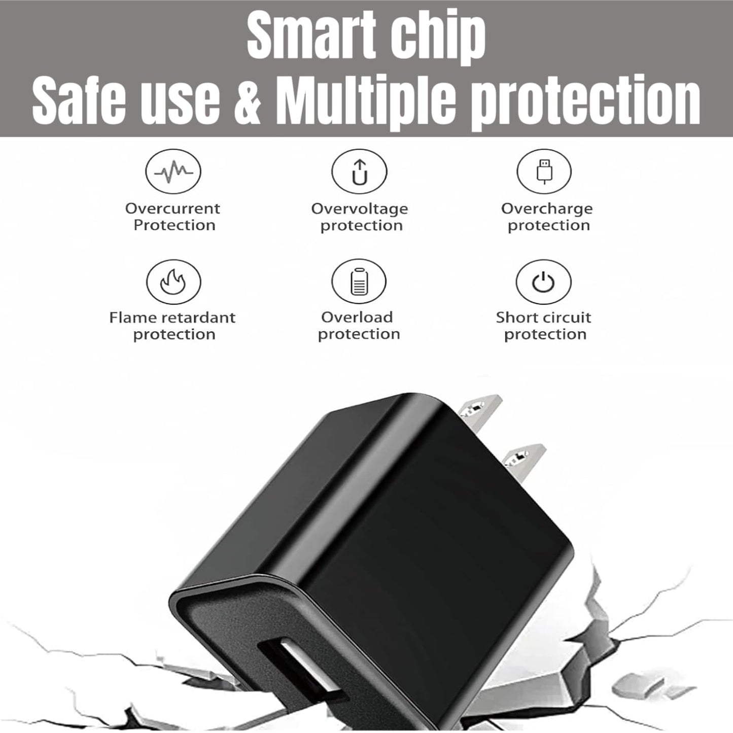 Qnanw USB C Charger Cable Compatible with for Jitterbug Lively Smart 3rd Generation, Jitterbug Flip 2nd Generation USB Wall Charging Type C Charger