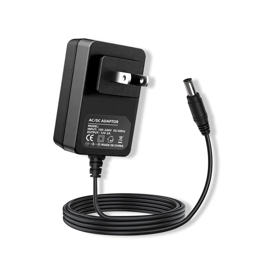 12V 2A Makeup Mirror Power Adapter for Fenchilin Hollywood Vanity Makeup Mirror Light Bulbs, Hansong DC11715 DC117-15 Bedroom Light Up Vanity Mirror…