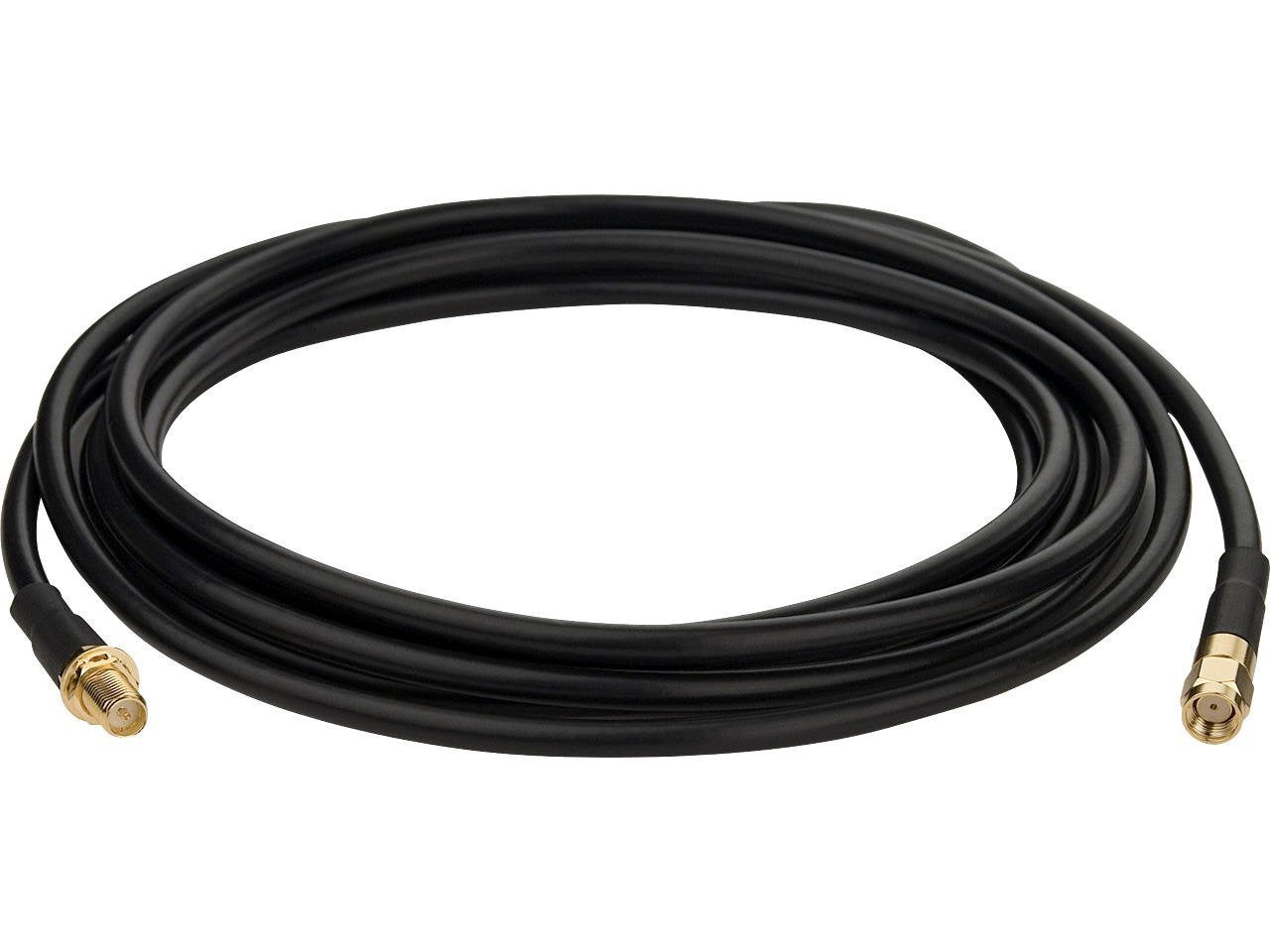 TECHTOO Durable Reverse Polarity RP-SMA Male to Female RF Antenna Pigtail Jumper Adapter Extension Coaxial Cable Pigtail Cable for Network