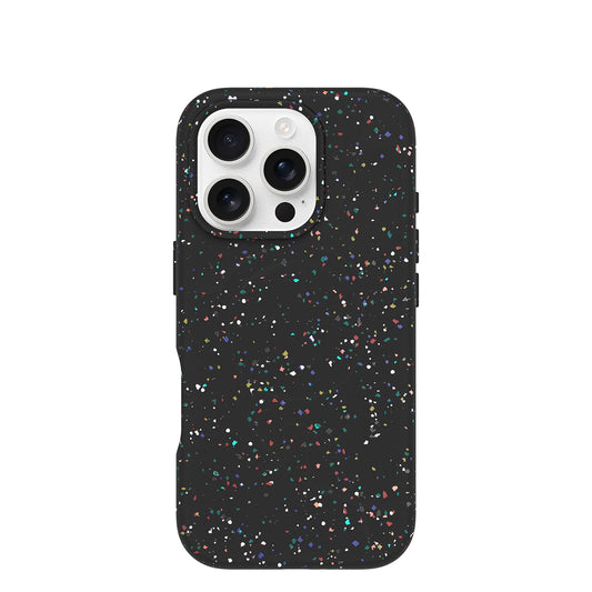 OtterBox Core Series for MagSafe for iPhone 16 Pro - Carnival Night Black, Sleek Rubber Design, Smooth Finish, Camera Bumpers, and Protective Screen