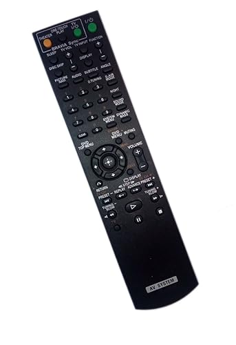 Replaced Remote Control for Sony DAV-HDX475 HCDHDX475 DAVHDX576 DAV-HDX587WC DAVHDX275 Home Theater Audio/Video Receiver AV System