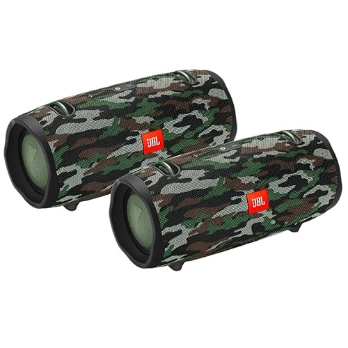 JBL Xtreme 2 Portable Wireless Bluetooth Speakers - Pair (Camouflage)