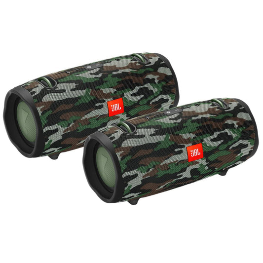 JBL Xtreme 2 Portable Wireless Bluetooth Speakers - Pair (Camouflage)