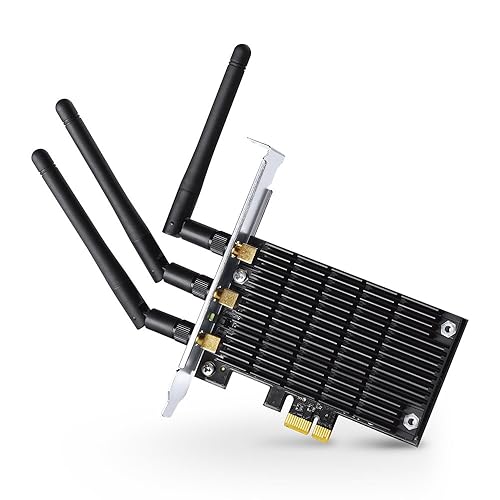 TP-Link Archer T9E AC1900 Wireless WiFi PCIe Network Adapter Card for PC, with Beamforming and Heatsink Technology