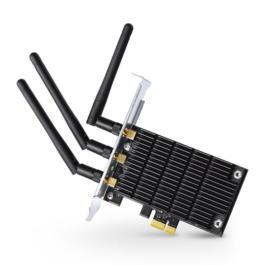 TP-Link Archer T9E AC1900 Wireless WiFi PCIe Network Adapter Card for PC, with Beamforming and Heatsink Technology