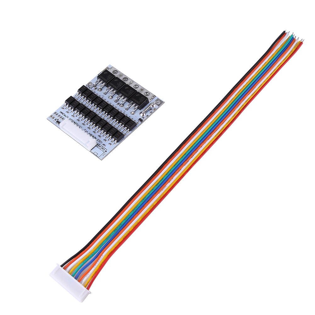 DC42-45V Input Battery PCB Board for 10 Packs 36V Li-ion Cell 40A w/Balance, Power Equipment