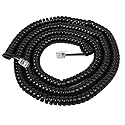 ICC GCHA444025-FBK / 25' BLACK Handset Cord