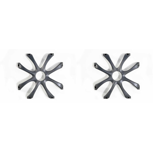 KICKER (2 08GL78 Square 8 Inch 200mm Cast Grille Bundle