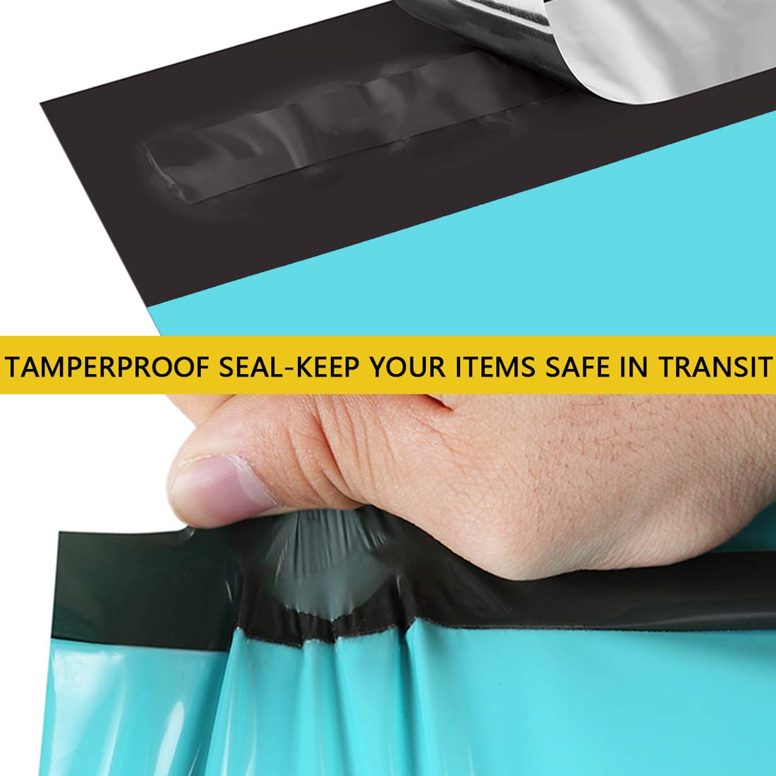 UCGOU Poly Mailers 19x24 Inch Teal 50 Pack Extra Large Shipping Bags Strong Thick Mailing Envelopes Self Seal Adhesive Waterproof and Tear Proof