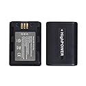 Andoer NP-FV5 Plus Rechargeable Camcorder Battery Pack 3.7V 2000mAh Battery for Sony DV for Andoer 524KM 4K WiFi 1080P Digital Video Camera (2 Packs)