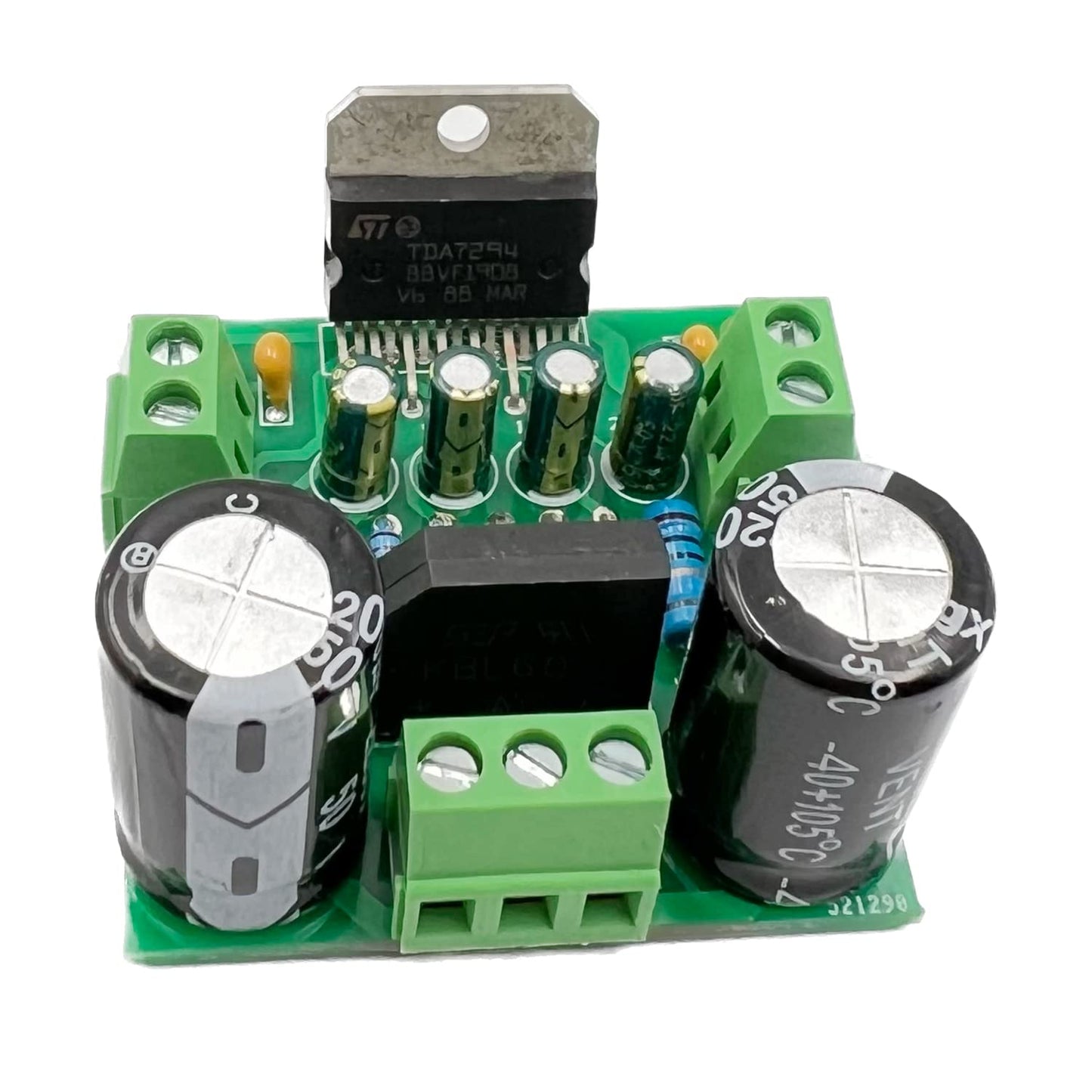 DEVMO 2Pcs TDA7294 100W Digital Audio Amplifier AMP Module Board AC 12V-50V Mono Single Channel