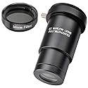 Starboosa 1.25-inch 5X Barlow Lens & Moon Filter Kit-for Telescope Eyepieces