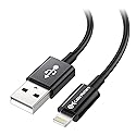 Cable Matters [Apple MFi Certified] 5-Pack Lightning Cable in Black 6.6ft / 2m