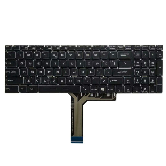 Laptop Replacement Keyboard Fit MSI MS-16J1 MS-16J2 MS-16J1C MS-13J3 MS-16J9 MS-179B MS-16JB US Layout Colorful Backlight
