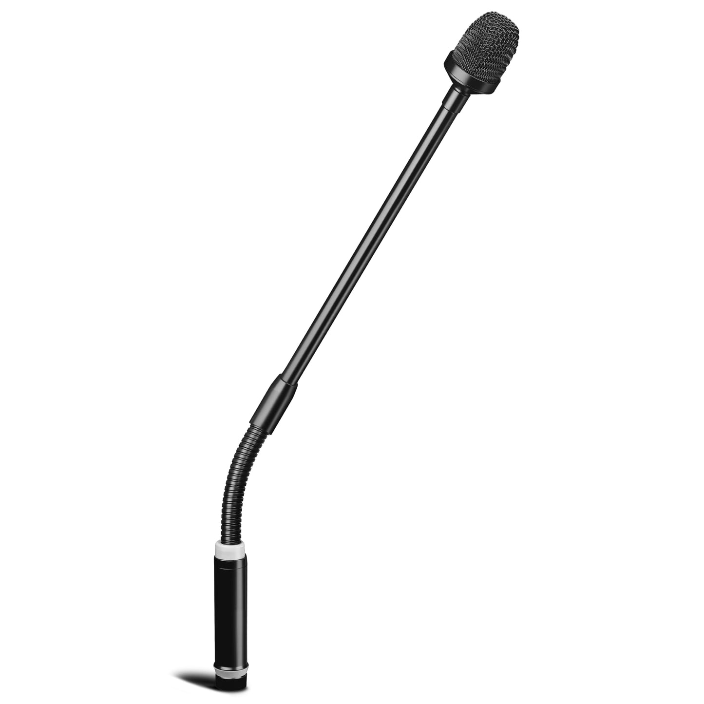 Dynamic Gooseneck Microphone, Professional XLR Wired Dynamic Microphone With 360-Degree Rotation And Flexibility. DJ Microphone Suitable For Audio