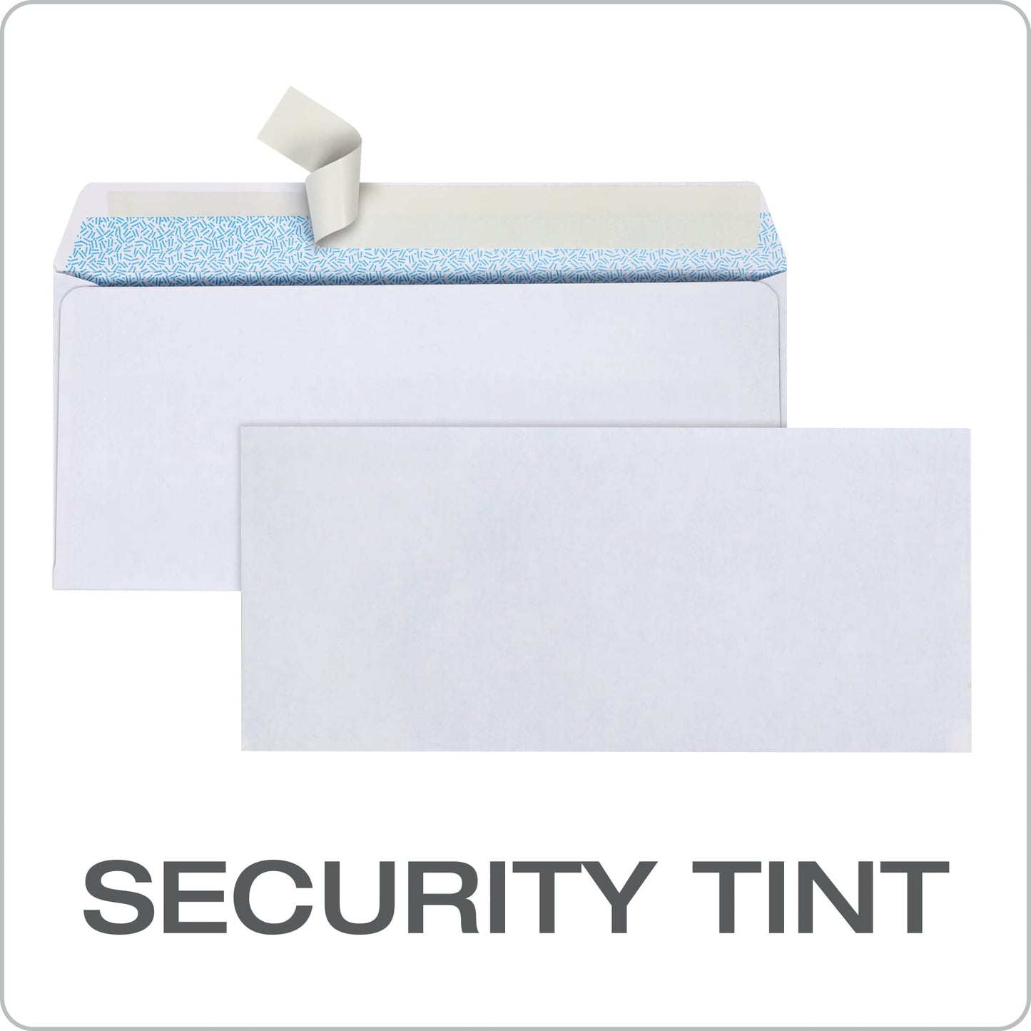 Columbian #10 Security Envelopes, 500 Pack, Self Seal Envelopes for Home, School, and Business Mailings, No Window, 4-1/8 x 9-1/2 Inches, Durable 24