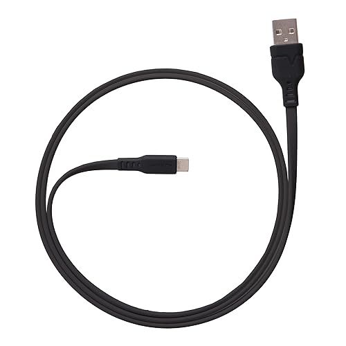 Ventev Flat USB A to USB C High Speed Tangle-Free 3 Foot Cable