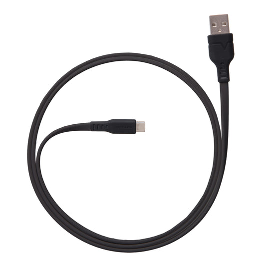 Ventev Flat USB A to USB C High Speed Tangle-Free 3 Foot Cable