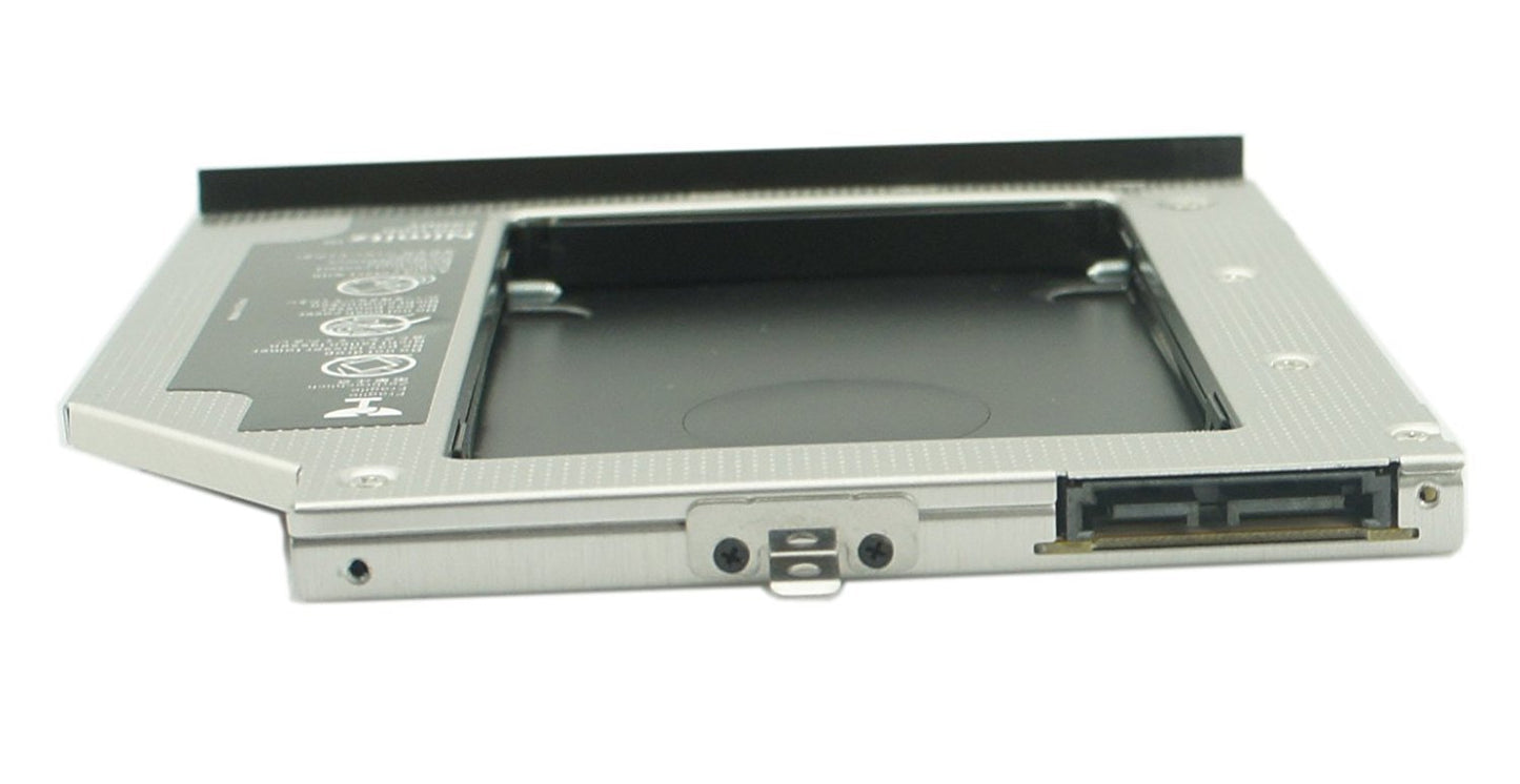 nimitz 2nd HDD SSD Hard Drive Caddy Compatible with Lenovo Thinkpad E540 E531 with Faceplate/Bracket