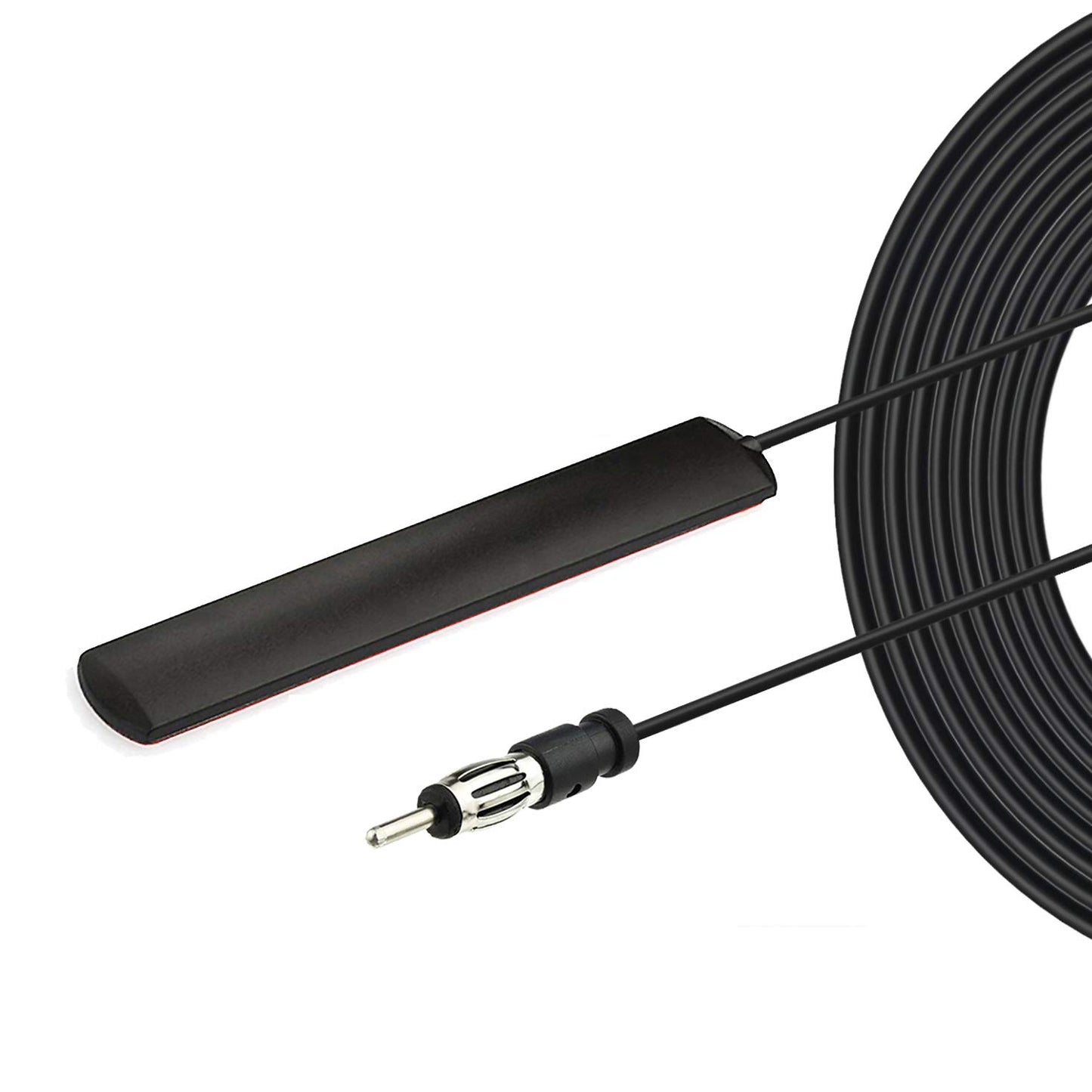 Bingfu Car Stereo FM AM Radio Antenna Car Adhesive Mount Hidden Patch Antenna for Vehicle Truck SUV Stereo in Dash Head Unit CD Media Receiver Player