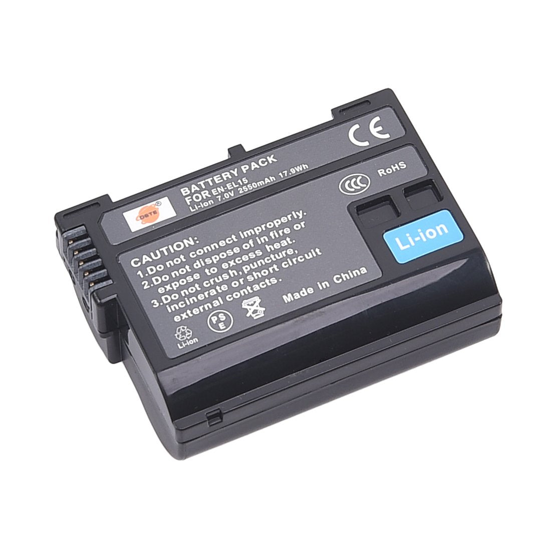 DSTE® Pro IR Remote MB-D11 Vertical Battery Grip + EN-EL15 EN-EL15C for Nikon D7000 SLR Digital Camera