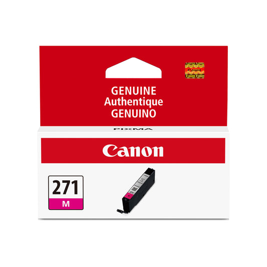 Canon CLI-271 Genuine Magenta Ink Tank, Compatible with MG6820, MG6821, MG6822, MG5720, MG5721, MG5722, MG7720, TS5020, TS6020, TS8020, and TS9020