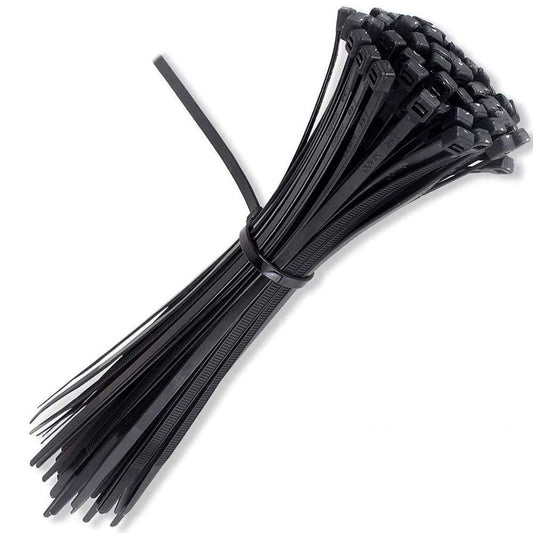 100 8 inch pieces Cable Zip Nylon Heavy Duty Self Locking Wire Ties,
