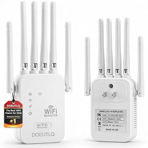 WiFi Extender Smart Home Devices Internet Repeater Adapter Signal Booster Repetidor De Señal Access Point with Port Amplifier Wireless Bridge Outdoor