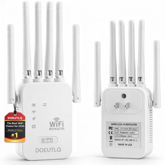 WiFi Extender Smart Home Devices Internet Repeater Adapter Signal Booster Repetidor De Señal Access Point with Port Amplifier Wireless Bridge Outdoor